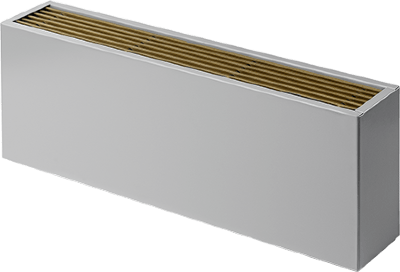 Isoterm напольный конвектор Коралл НКПОН 05-25. 80 (1450 Вт), нижнее, решетка алюм