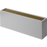 Isoterm напольный конвектор Коралл НКД 05-08.210 (3458 Вт), боковое, решетка сталь