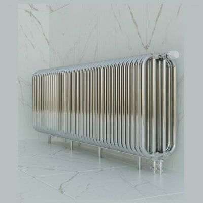 КЗТО Радиатор РС-4-750-8 1/2 нп прав, стальной трубчатый (1376 Вт)