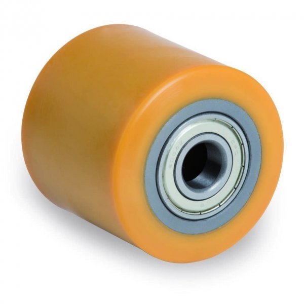 Tellure Rota Ролик № 752135, D=82 мм, полиуретан TR, шариковый подшипник, под ось