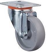 Tt Колесо №1001004 D=80 мм, поворотное, термостойкое, крепление – площадка.