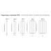 КЗТО Радиатор РСК-5-900-12 3/4, стальной трубчатый (2979,6 Вт)