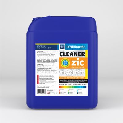 Реагент для промывки теплообменников и систем отопления TermoTactic Cleaner zic 10л.