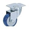 Tt Колесо №1000130 D=50 мм поворотное, синие, подшипник, поливинилхлорид, полипропиленовый обод.