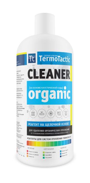 Реагент для промывки теплообменников и систем отопления TermoTactic Cleaner Organic 1л.