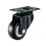 Tt Колесо №1005487 D=50 мм поворотное, черное, подшипник, PVC, полипропиленовый обод.