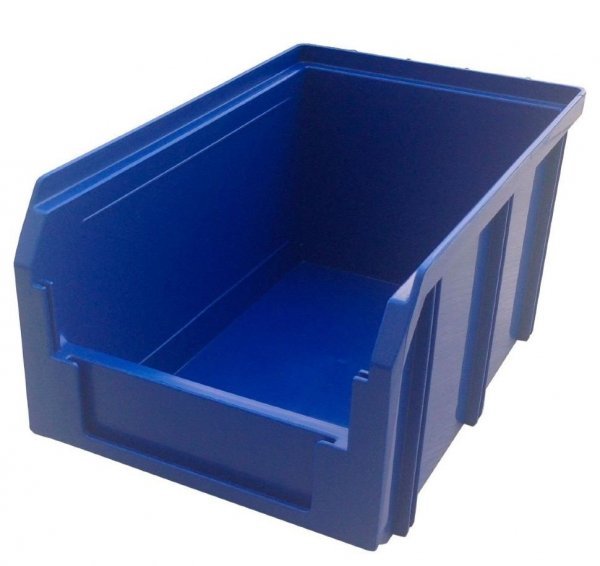 Пластиковый ящик Стелла V2 синий