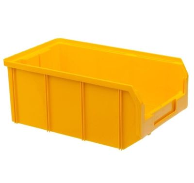 Пластиковый ящик Стелла V3 желтый