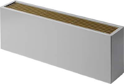 Isoterm напольный конвектор Коралл НКД 05-08.100 (1435 Вт), боковое, решетка алюм