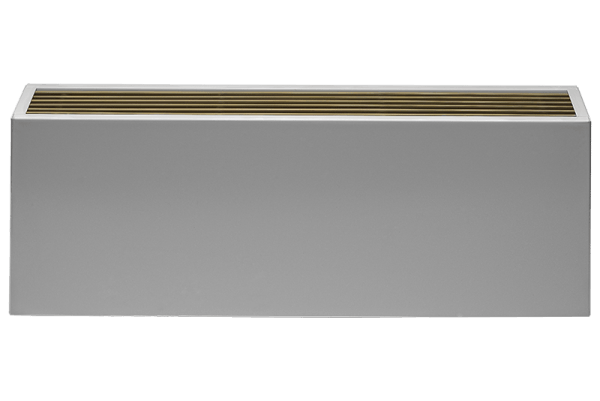 Isoterm настенный конвектор Коралл НКНН 10-50.100 (1595 Вт), нижнее, решетка сталь