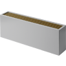 Isoterm напольный конвектор Коралл НКПОН 05-25. 90 (1700 Вт), нижнее, решетка алюм