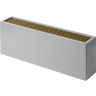 Isoterm напольный конвектор Коралл НКПОН 05-25.180 (3949 Вт), нижнее, решетка алюм