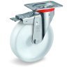 Tellure Rota Колесо № 686804, D=150 мм, полиамид 6, поворотное, под 4 болта