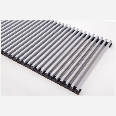 Techno Решетка рулонная Elite РРАе 420-2800 алюм. "Серебро"